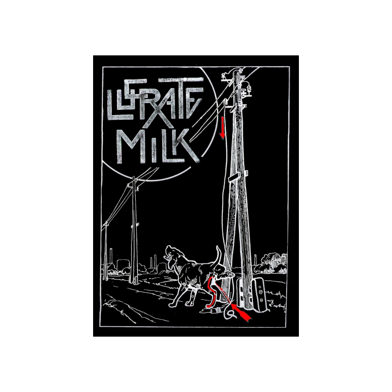 ANARTISANART Les mauvais garçons font bonne impression LUCRATE MILK  t-shirt masculin en coton bio-equitable