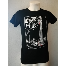 ANARTISANART Les mauvais garçons font bonne impression LUCRATE MILK  t-shirt masculin en coton bio-equitable