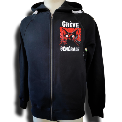 ANARTISANART les mauvais garçons font bonne impression DROOKER Grève Générale t-shirt unisexe en coton bio équitable