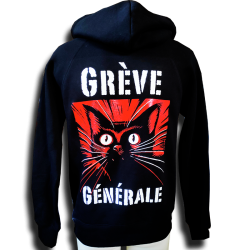 ANARTISANART les mauvais garçons font bonne impression DROOKER Grève Générale t-shirt unisexe en coton bio équitable