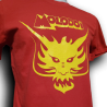 MOLODOÏ t-shirt rouge unisexe en coton bio équitable