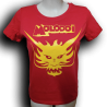MOLODOÏ t-shirt féminin rouge en coton bio équitable