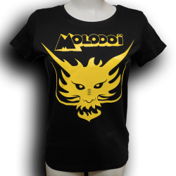 MOLODOÏ t-shirt féminin noir en coton bio équitable