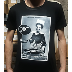 ANARTISANART les mauvais garçons font bonne impression Galette keupone t-shirt taille masculine en coton bio-equitable