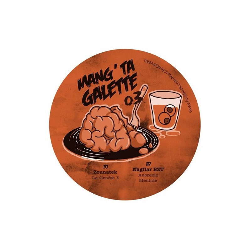 ANARTISANART les mauvais garçons font du bon son Mange'Ta Galette 03 LP vinyle