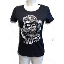 ANARTISANART RNST Même pas peur T-shirt Femme en coton bio-équitable