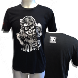 ANARTISANART les mauvais garçons font bonne impression RNST Même pas peur T-shirt Unisexe en coton bio-équitable