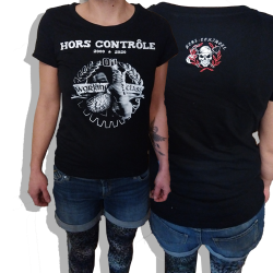 Les Mauvais Garcons Font Bonne Impression T-Shirt Femmes Hors Controle 20 ans 2000/2020