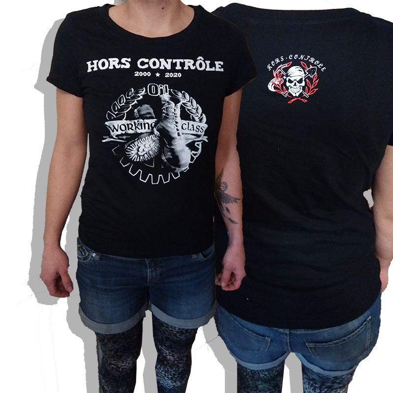 Les Mauvais Garcons Font Bonne Impression T-Shirt Femmes Hors Controle 20 ans 2000/2020