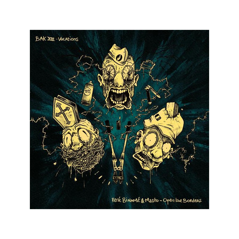 Les Mauvais Garcons Font Du Bon Son BAK XIII / René Binamé & Masto - split 45t