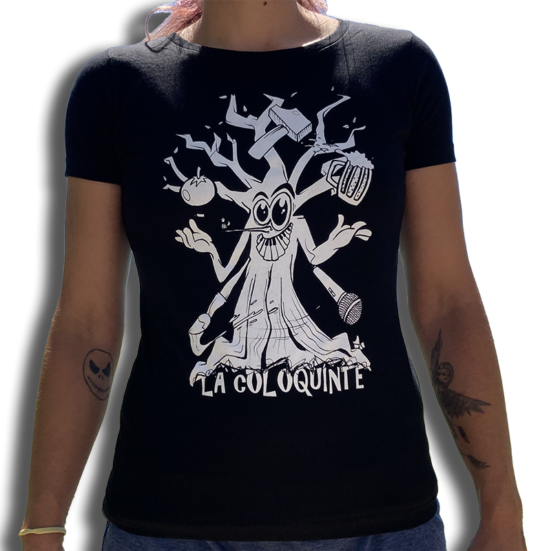 COLOQUINTE ARBRE PISSENLIT t-shirt feminin en coton bio-équitable