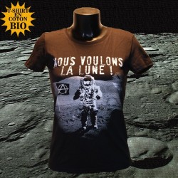 Nous voulons la Lune - t-shirt bio femme - Photo