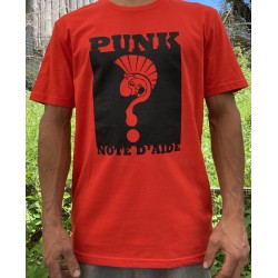 ANARTISANART les mauvais garcons font bonne impression PUNK'S NOTE D'AIDE t-shirt taille féminine en coton bio équitable