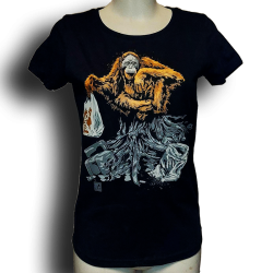 RNST Singe t-shirt féminin en coton biologique