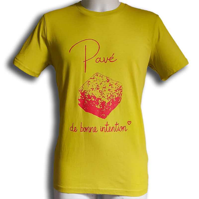 PAVÉ DE BONNE INTENTION t-shirt unisexe