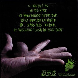 Zeppo - Changement des peaux (CD-2010) pochette dos