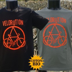 Vélorution - T-Shirts Hommes - Coton Bio