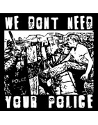 Anartisanart t-shirt 20 Minutes de Chaos II "We dont need your police"