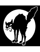 ANARTISANART Les mauvais garçons font bonne impression : CHAT NOIR