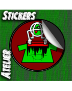 ANARTISANART Les mauvais garçons  font bonne impression PERSONNALISATION AUTOCOLLANTS STICKERS