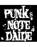 Clochtard Crasvat - Anartisanat Punk, rock et anarchiste - Motif - Punks Note d'Aide